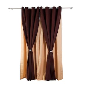 Cortina Daju Dubai Linha Austin 560x250 Cm Marrom