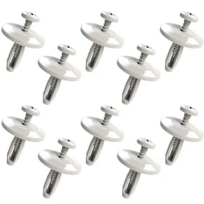 Kit 10 Grampos Presilhas Maior Gelo Para Forro Teto Cabine Scania Série 2 E Série 3 T112 T113 R113 P93