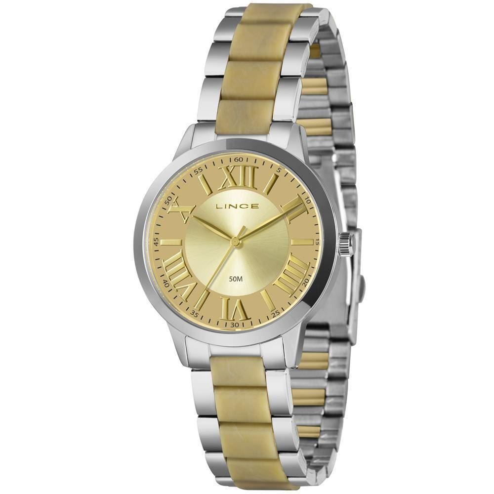 Relógio Lince Feminino Ref: Lrt4797L38 C3Sk Fashion Bicolor
