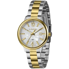 Relógio Lince Feminino Ref: Lrth193l36 B2sk Casual Bicolor