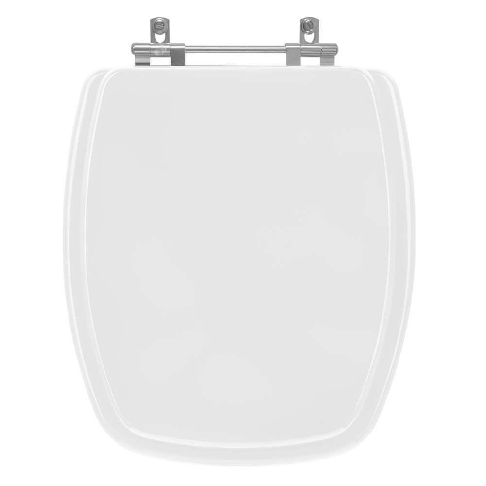Tampa de Vaso em MDF Laguna Branco para bacia Hervy