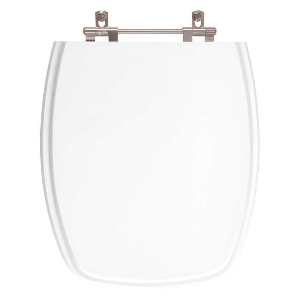 Assento Sanitário Amarilis Branco para vaso Fiori