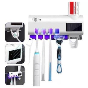 Porta Escova Dente Esterilizador Tecnologia Uv Eficiência