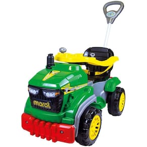 Tractor Agro Pedal e Passeio Veiculo Infantil Maral - Verde 12 mmeses +