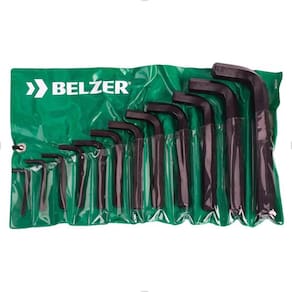Conjunto de Chaves Allen Longa 12pçs 5/32" a 7/8" 220902BR Belzer