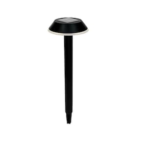 Espeto Baliz Solar Solis Pr 2w Biv 2unidades Preto Gaya