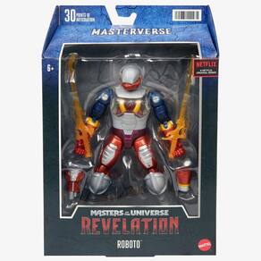 Boneco Master of Universe Revelation 17cm Roboto Mattel