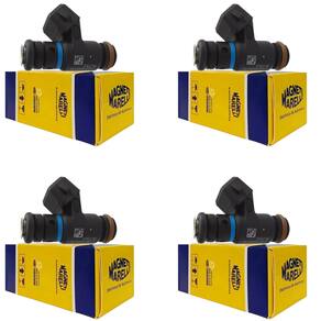 4 Bicos Injetor Marelli Idea 1.6 16v E-torq Flex Ano 2010