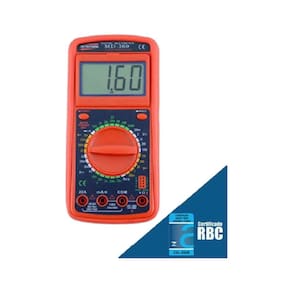 Multímetro Digital Tensão Corrente Resistência Capacitância Diodo Transistor Hfe Md-360 Portátil Instrutherm Certificado