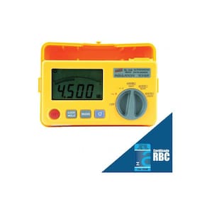 Megôhmetro Digital Faixa 1000v 4000 Mohms Usb 7000 Dados Rs-232 Mi-346 Portátil Instrutherm Certificado Calibração Rbc
