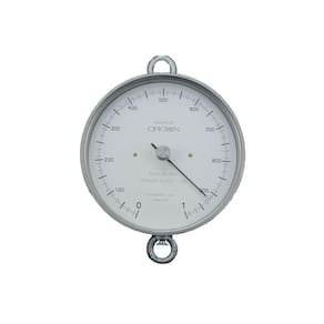 Dinamômetro Circular Analógico Força Faixa 0 A 5Kg Tração Medidor Alumínio Ar-5 Portátil Instrutherm Com Certificado