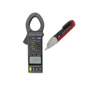 Kit Alicate Digital Wdr-160 Corrente True Rms Diodo Rs-232 Continuidade Detector Tensão Tv-600 Portátil Instrutherm