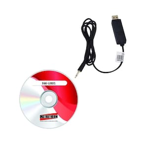 Kit Software Sw-u801 Cabo Comunicação Pc Windows Usb-01 Saída Direta Utilizado Diversos Equipamentos Instrutherm