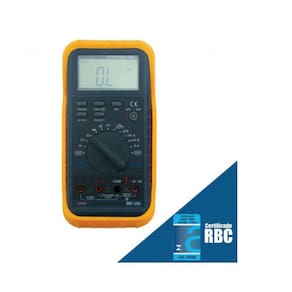 Multímetro Digital Corrente Resistência Continuidade Tensão Capacitância Diodo Md-390 Portátil Instrutherm Certificado