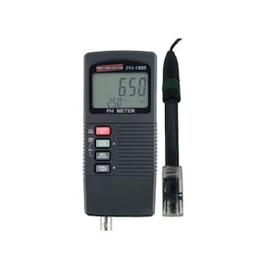 Kit Medidor Ph Digital Escala 0 A 14Ph Datalogger Rs-232 Ph-1900 Eletrodo Tipo Combinado Epc-70 Portátil Com Certificado