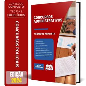 Apostila Gabaritando 2024 Concursos Administrativos Técnico