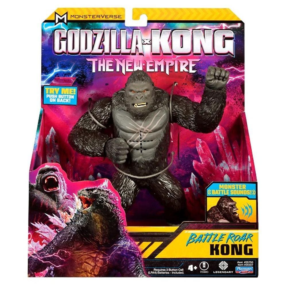 Boneco KONG de 17CM com Som Godzilla VS KONG SUNNY 3557