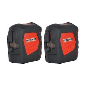Kit 2 Nível A Laser 20m Horizontal Vertical Alerta Compensador Amortecimento NL-20 Portátil Instrutherm