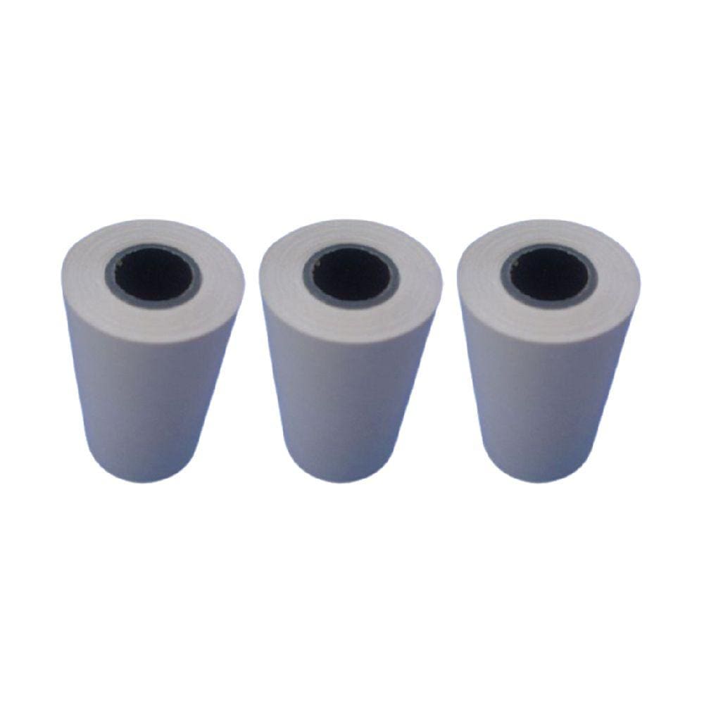 Kit 3 Rolo Papel Impressão 19x7x4 Utilizado Impressora Bfd-60 Pr-100/200/300/400/500 Instrutherm