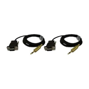 Kit 2 Cabo Crs-10 Adaptador Rs-232 Datalogger Cdr-510 Utilizado Diversos Equipamentos Instrutherm