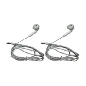 Kit 2 Fone Ouvido Mono P2 Utilizado Detector Metais Dm-500/600 Instrutherm