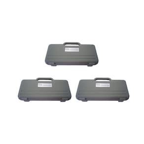 Kit 3 Maleta Transporte 360x184x67 Estojo Termômetro Htr-157/158 Thr-140 Instrutherm