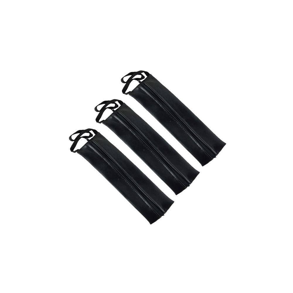 Kit 3 Estojo Es-12 Transporte Vinil Ziper 210x60x15Mm Utilizado Diversos Equipamentos Instrutherm