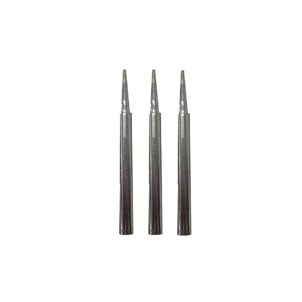 Kit 3 Ponta Ferro Pf-120 Tipo Fenda 1,2Mm Utilizada Estação Solda Esd-900 Es-910 Instrutherm
