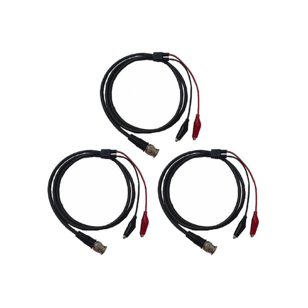 Kit 3 Ponta Prova Direta Universal Pb-21 Utilizada Gerador Funções Instrutherm