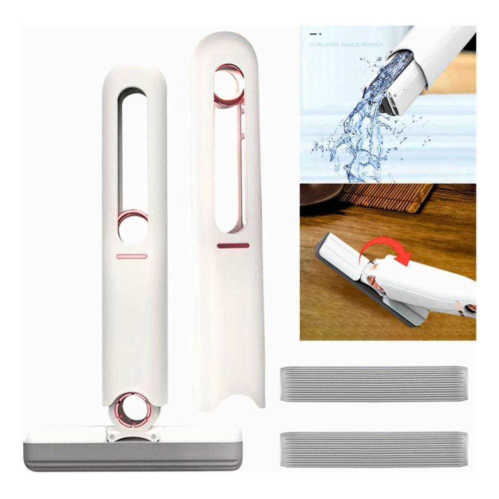 Mini Mop de Limpeza Portátil - Rápido e Eficiente