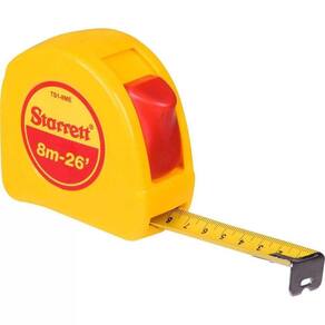 Trena De Bolso 8 Metros - 26`` Com Trava Starrett