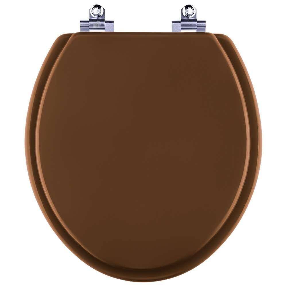 Assento Sanitário Fechamento Lento Araxa Ocre para vaso Santa Clara