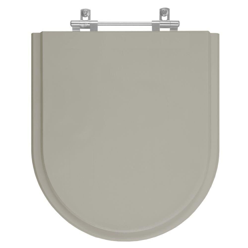 Tampa de Vaso Smart Metropole Cinza Fosco para Bacia Celite 6lpf