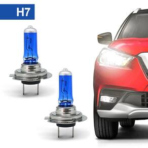 Par Lâmpadas H7 Farol Baixo Hyundai Sonata Super Branca Halogena Inmetro Gerlux 2010 2011 2012 2013