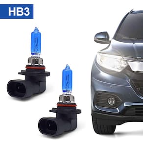 Par Lâmpadas HB3 Farol Alto Ford Ranger Super Branca Halogena Inmetro Gerlux 1997 1998 1999 2000