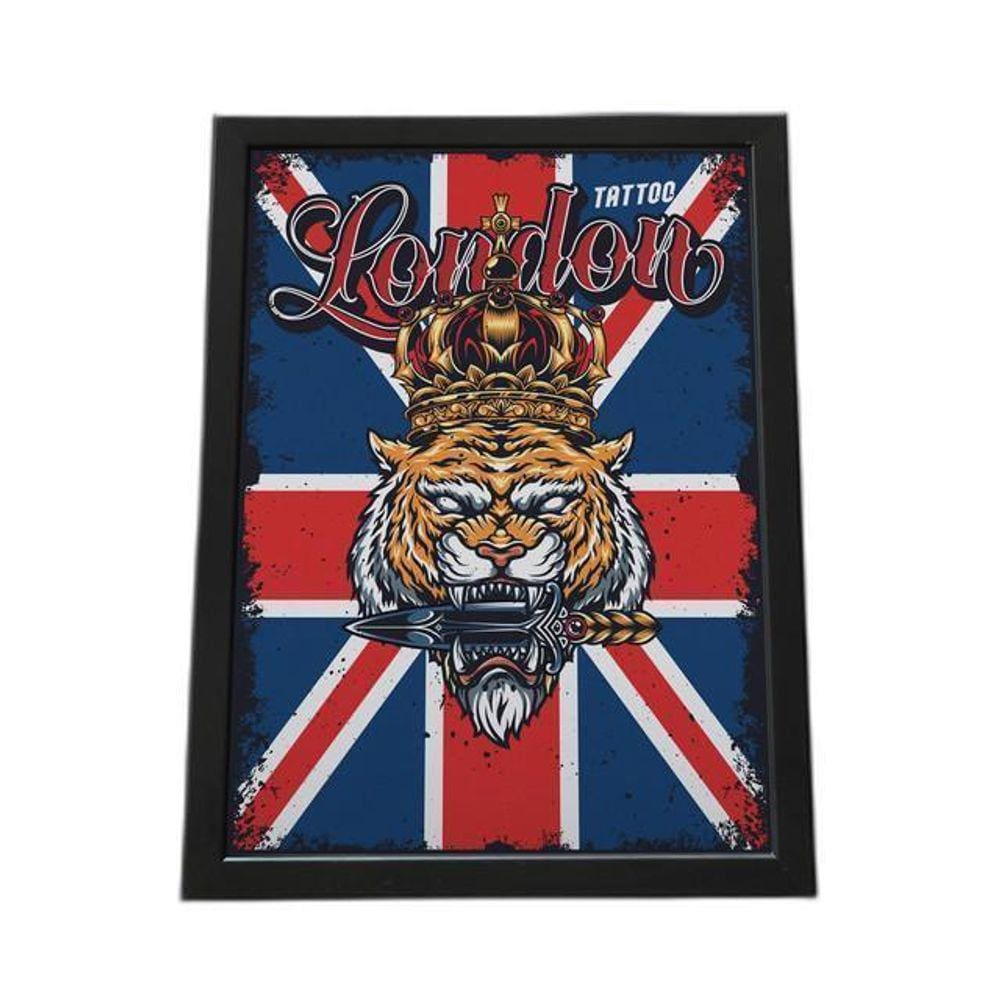 Quadro Com Moldura Tatto London