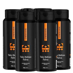 Kit 03 Talco Multiuso Pulvus Embaixador 200G