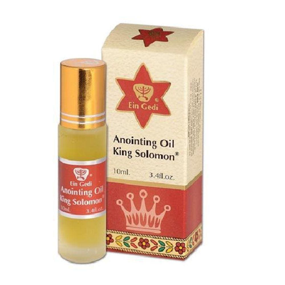 Óleo Perfume De Unção Rei Salomão - Import De Israel -10 Ml