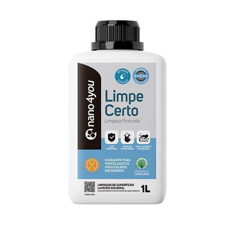 Limpe Certo Limpeza Profunda 1L - Nano4You