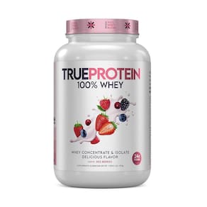Proteína True Protein 100% Whey Red Berries True Source 874G