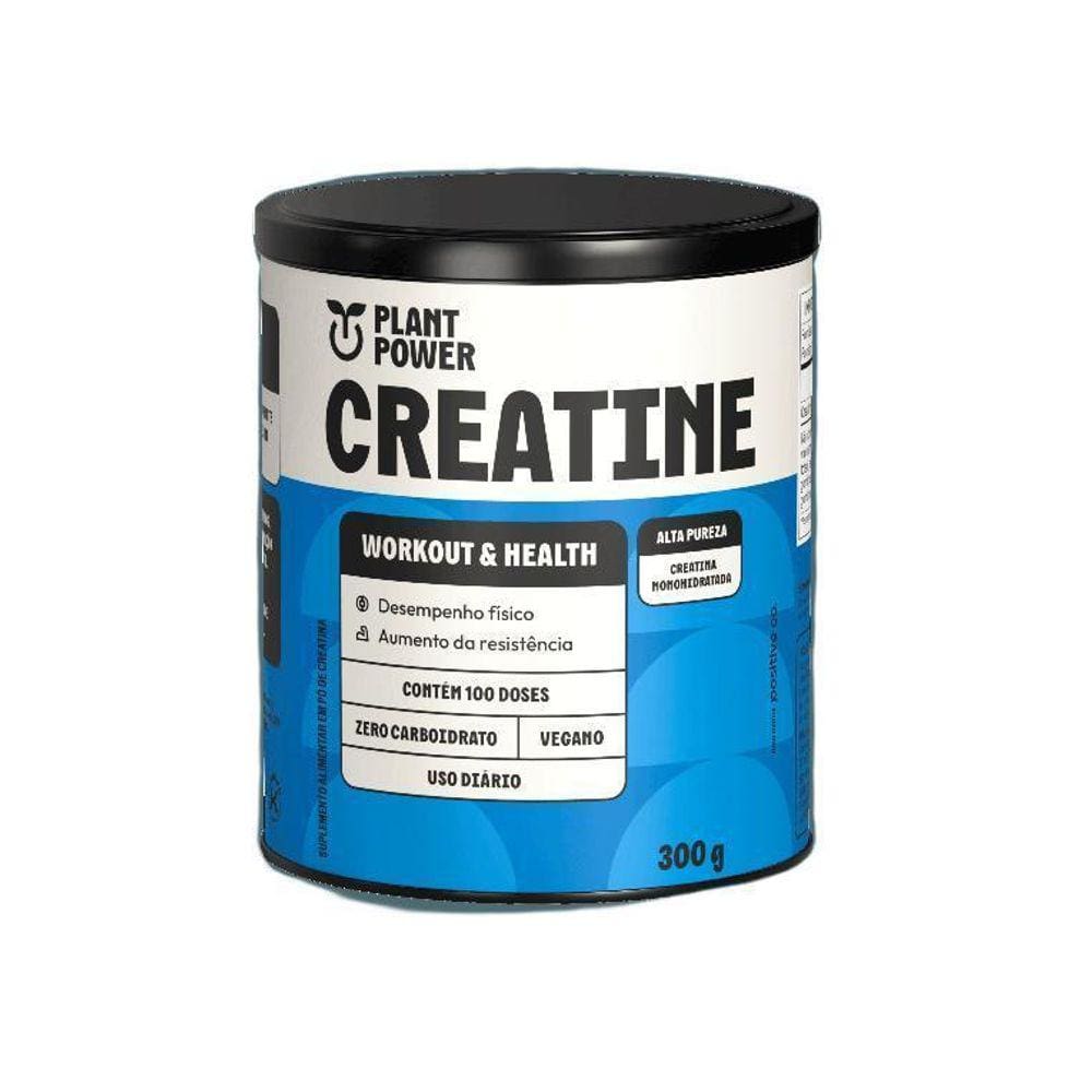 Creatina Monohidratada Plant Power 300G