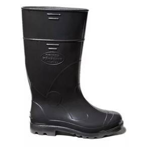 Bota De Borracha Pvc Impermeavel Moto Limpeza C/Longo Preta