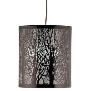 Pendente Lustre Apolo Cilindro Inox Para Led 20 X 23 Cm