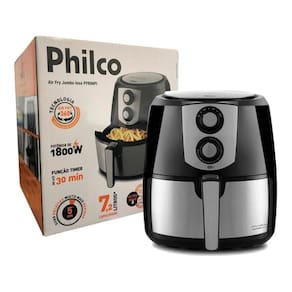 Fritadeira Philco Air Fry Jumbo Inox PFR06PI 7,2L 220V