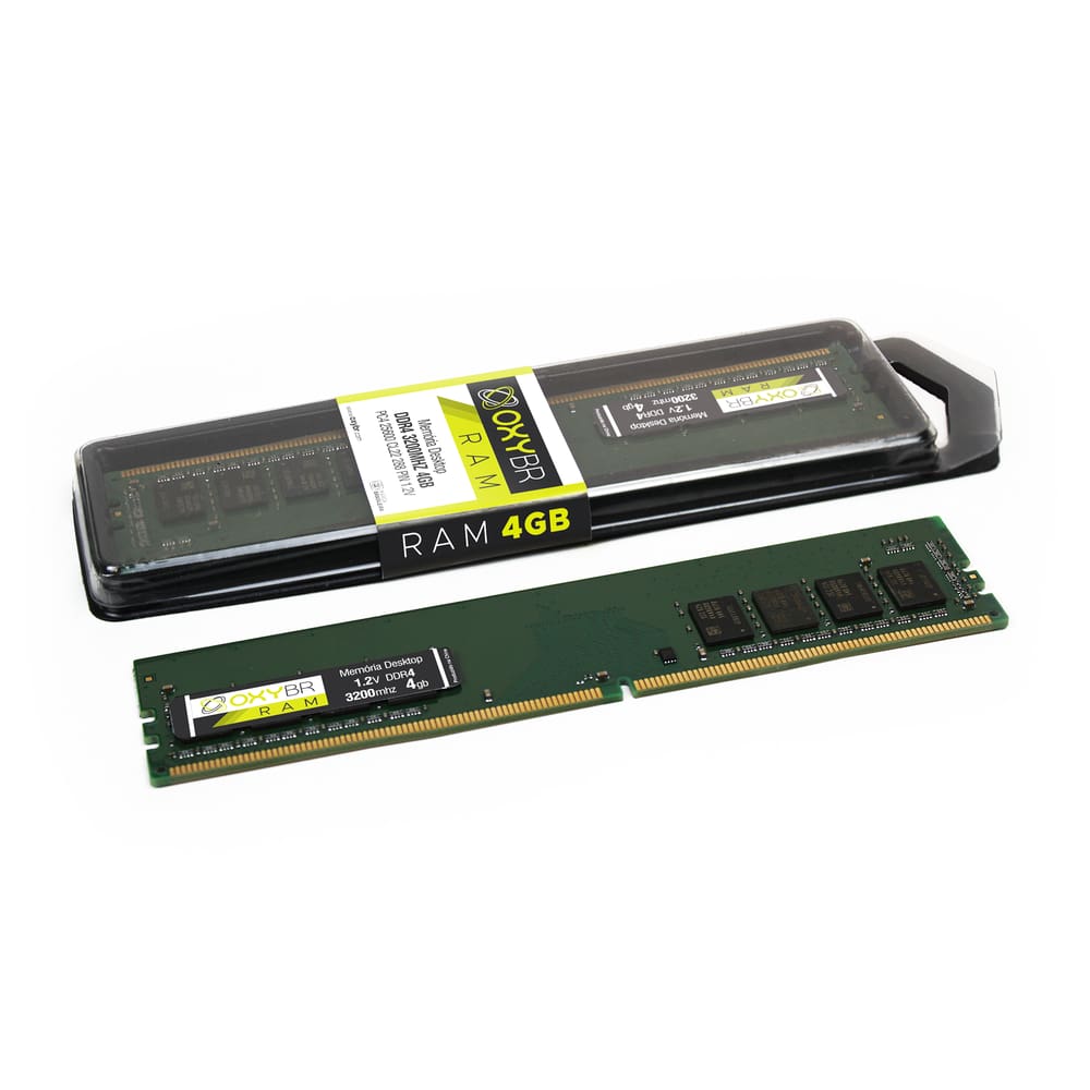 Memória Ram OxyBR DDR4 4GB 3200MHZ