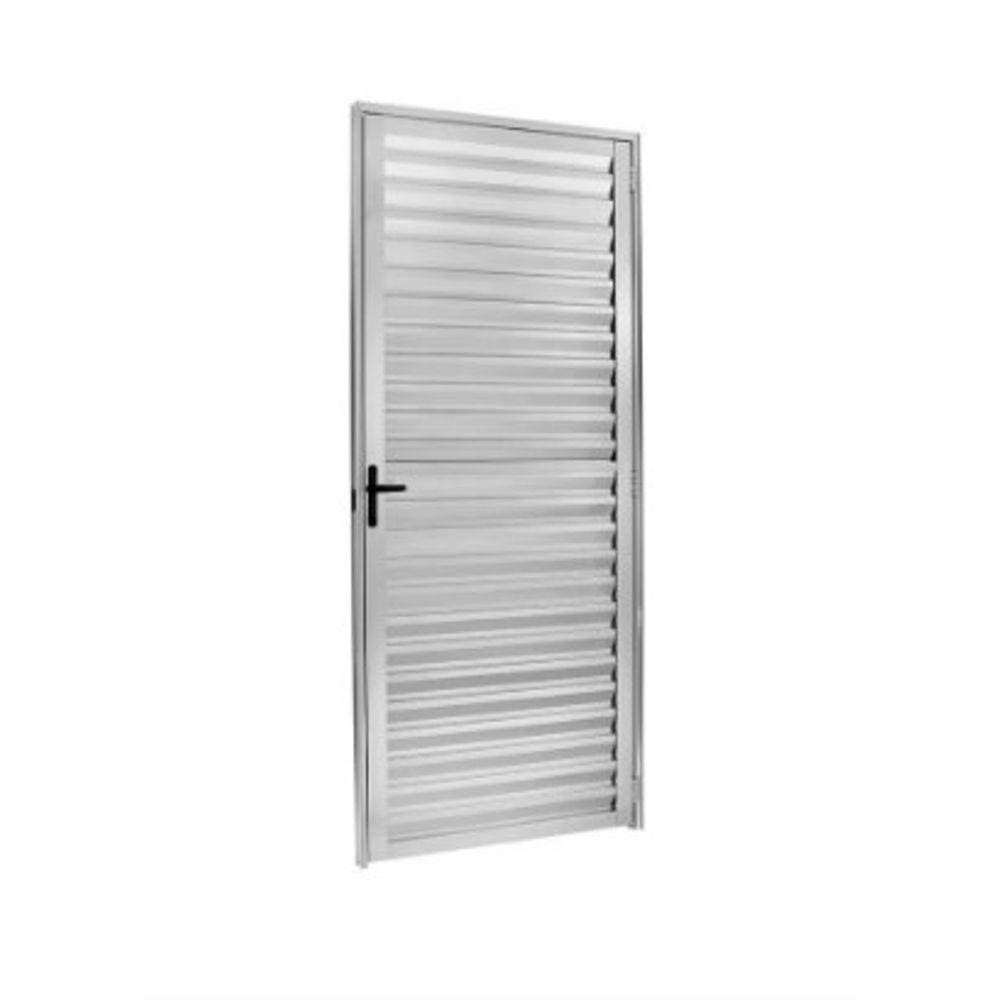 Porta Palheta 210x70 L/Dir. - Alumínio Brilhante - Linha 25
