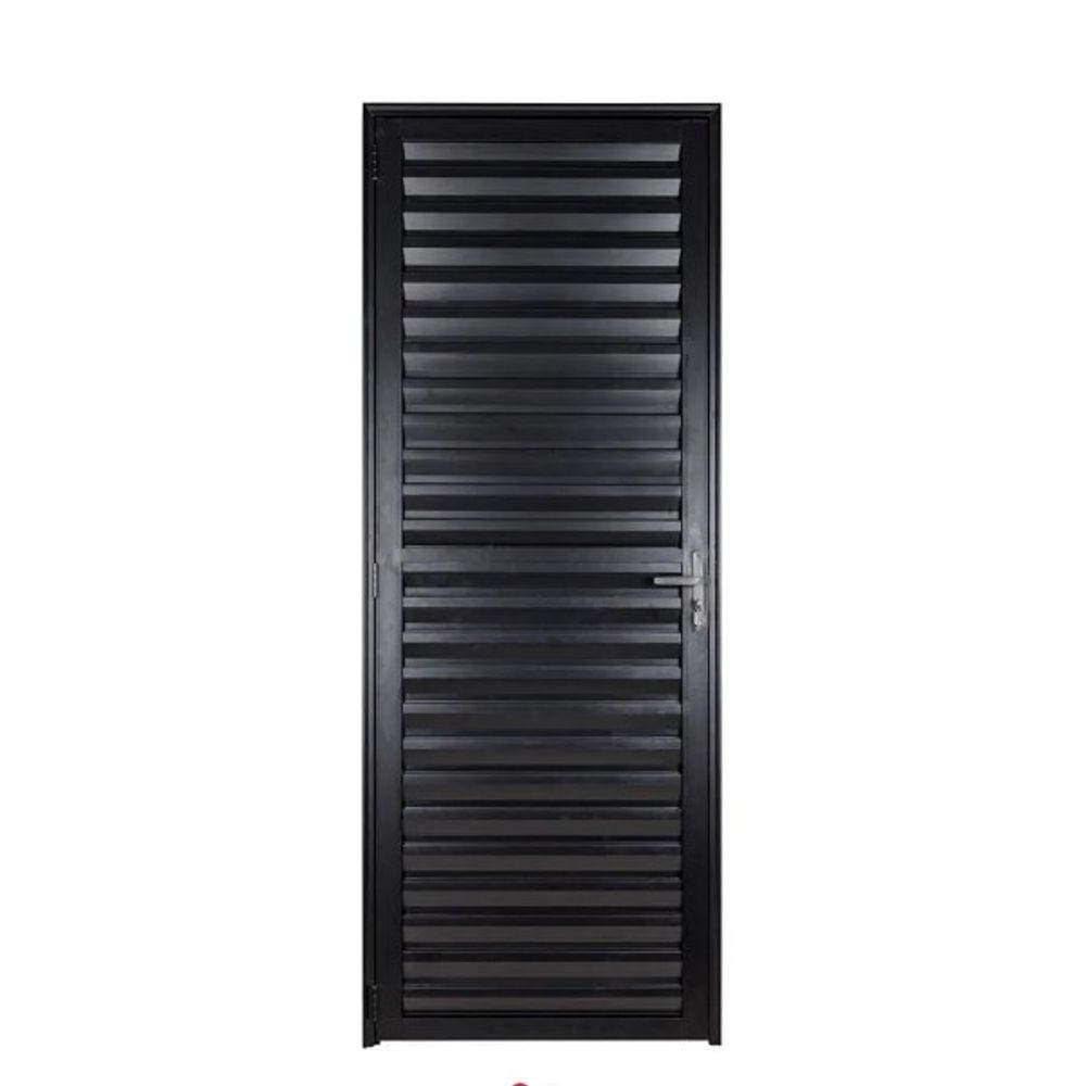 Porta Palheta 210x80 L/Dir. - Alumínio Preto - Linha 25