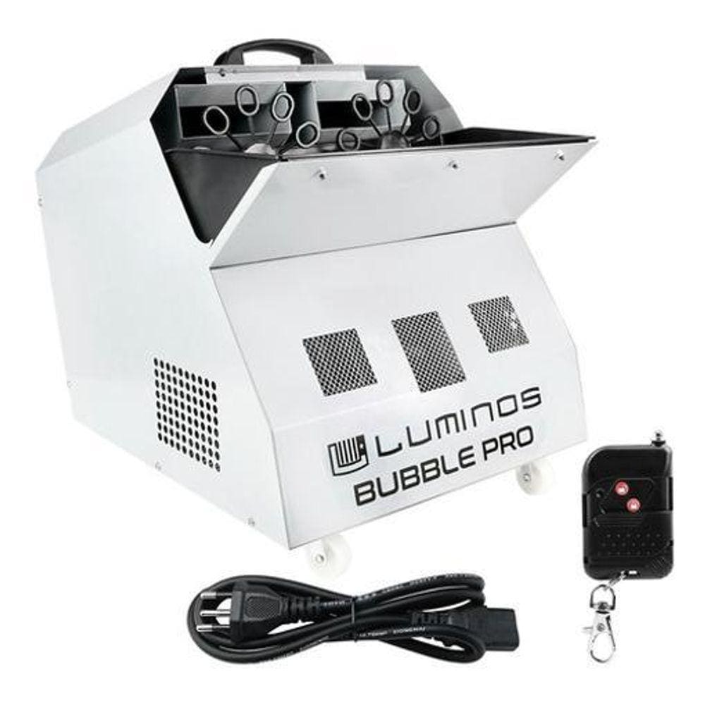 Máquina De Bolhas De Sabão 2 Discos Profissional Bivolt Dmx