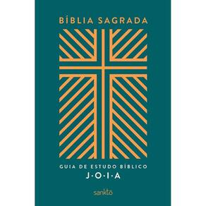 Bíblia Nvt com Guia de Estudo Bíblico J.o.i.a.: Capa Verde