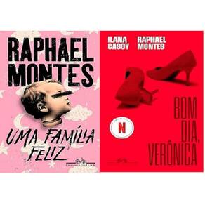 Kit 2 Livros Raphael Montes Uma Família Feliz Uma Família